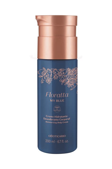 O BOTICARIO Floratta My Blue Moisturizing Body Lotion, 6.7 .